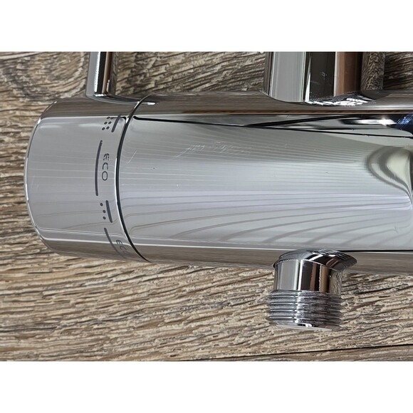 Grohe Retro-Fit Wall Mounted DIVERTER ONLY for Shower System Starlight Chrome - Picture 10 of 12